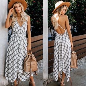 Out Of Office Versatile Plaid Dress